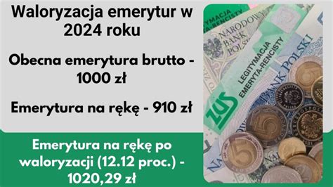 Waloryzacja Emerytur Tabela Wylicze Brutto I Netto Strefa Biznesu