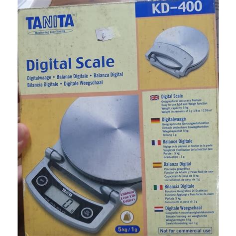 Jual TIMBANGAN KUE DIGITAL KITCHEN SCALE TANITA KD 400 5KG Shopee