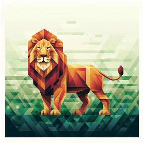 Premium Vector Lion Vector Illustrations