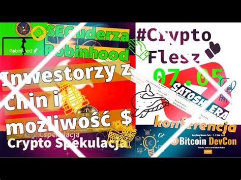 Crypto Flesz Sec Uderza Robinhood Fundusze Etf Bitcoin W