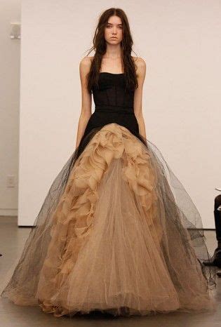 Vera Wang Fall 2012 Bridal Collection Black Wedding Dresses Wedding