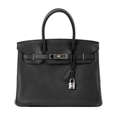 Birkin30 Graphite Black Togo PHW LovedBags