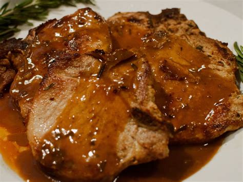 Rosemary Pork Chops With Pan Gravy A Quaint Life