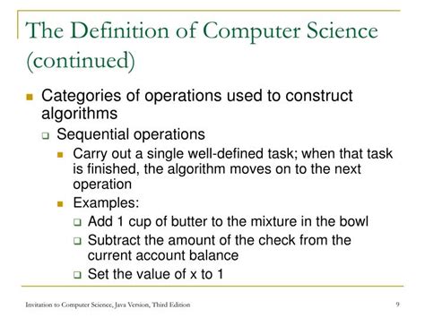 Ppt Chapter 1 An Introduction To Computer Science Powerpoint