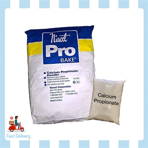 Niaset Calcium Propionate Food Preservative Gm Kg Shopee Malaysia