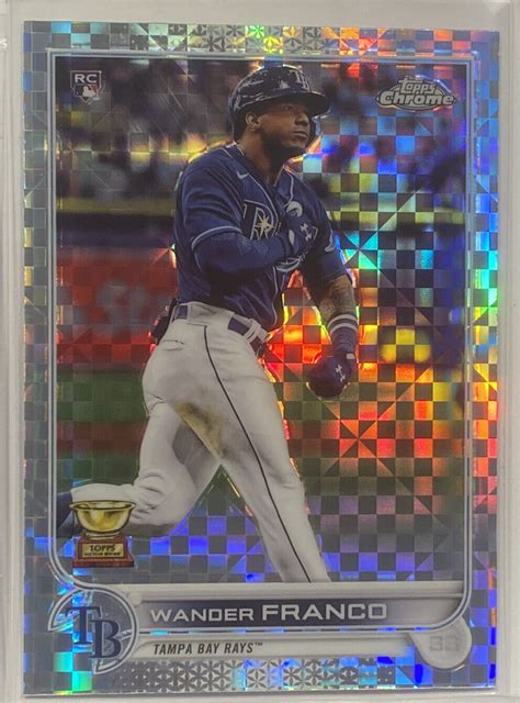 2022 Topps Chrome X Fractor Wander Franco Rookie Refractor RC MINT