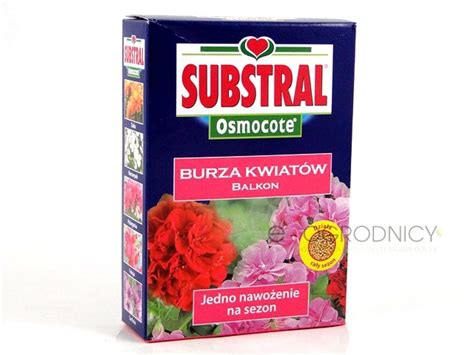 Substral Osmocote Naw Z Burza Kwiat W Balkon D Ugo Dzia Aj Cy