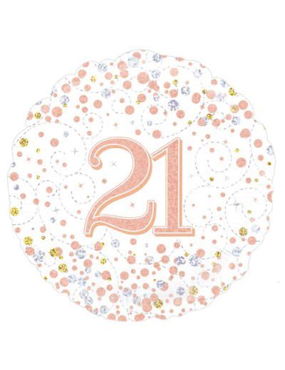 Inch Sparkling Fizz St Birthday White Rose Gold Holographic Its