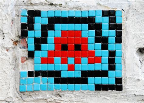 A Space Invader On Curtain Road Ldn 78 A Space Invader O… Flickr