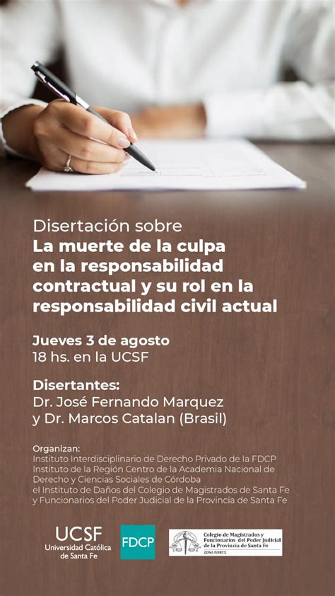 La Muerte De La Culpa En La Responsabilidad Contractual Y Su Rol En La