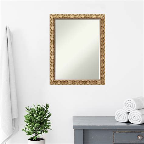 Alcott Hill® Yanley Rectangle Wood Wall Mirror Wayfair