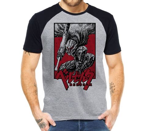 Camiseta Berserk Guts Griffith Casca Anime Nerd Filme Elo