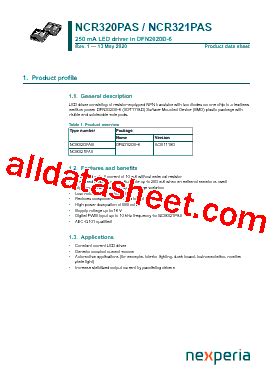 A Marking Ncr Pas Datasheet Pdf Nexperia B V All Rights Reserved