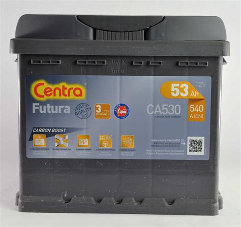 Akumulator Centra Futura CA530 53 Ah 540 A Autonet24