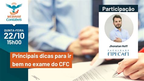 Exame De Sufici Ncia Veja As Principais Dicas Para O Exame Do Cfc