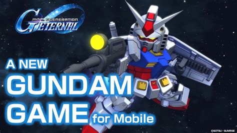 Sd Gundam G Generation Eternal Teaser Trailer For App Store Google