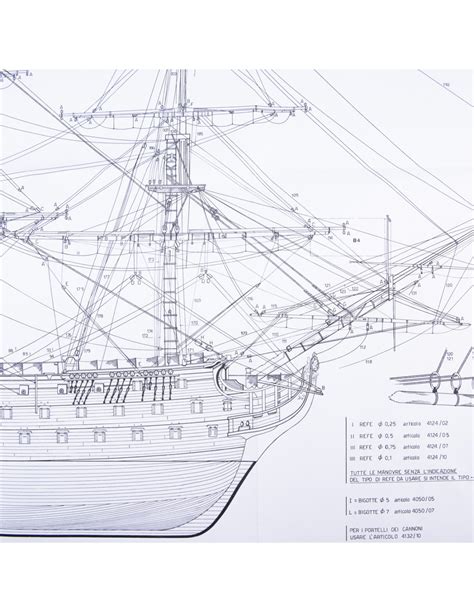 HMS Victory Model Ship Plans