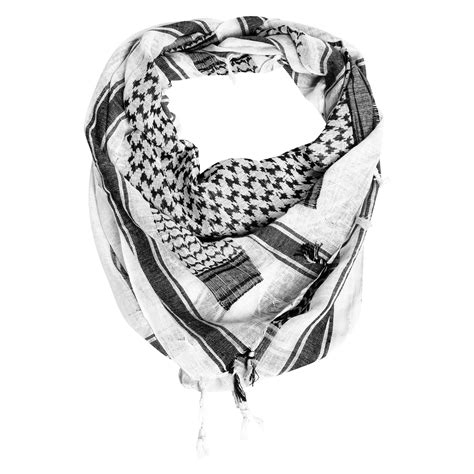 Mil Tec Shemagh Protective Scarf Black White Buy Online Military