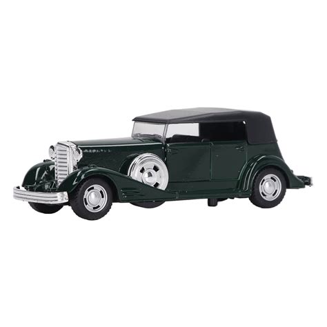 1:32 Classic Car Model Alloy Vintage Toy Open Doors Model Antique ...