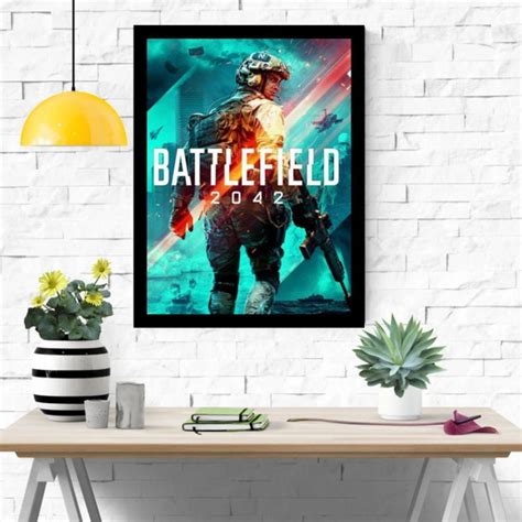 Quadro Decorativo A3 Battlefield 2042 Games Elo7