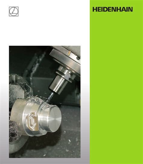 Heidenhain Cnc Pilot V Description Of B And Y Axes User Manual