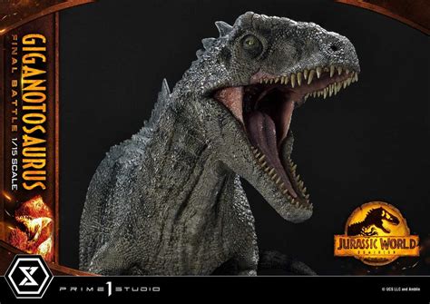 Statue Giganotosaurus Final Battle Bonus Version Jurassic World