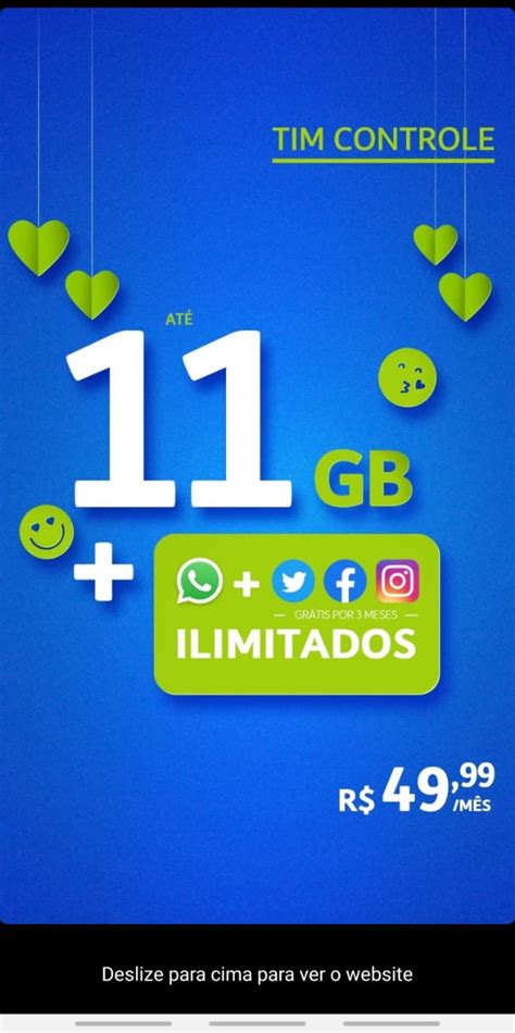 Insatisfeito O Beta TIM Oferta Plano De 11 GB Por R 49 99