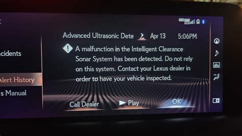 Multiple Malfunction Alerts Found In Used Rx Vehicle Alert History