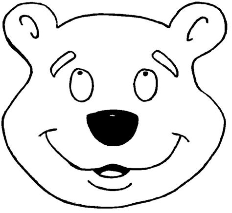 為孩子們的著色頁: Little bear coloring pages