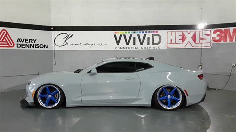 2016 Camaro Vinyl Wrapped In Nardo Grey Youtube