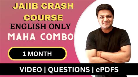 Jb Crash Eng 1 JAIIB CAIIB Exam Mock Test Study Material And Syllabus