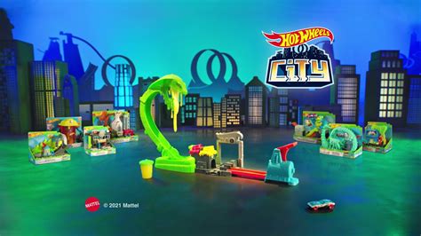 Conjunto Pista De Percurso Hot Wheels City Ataque T Xico Da Serpente