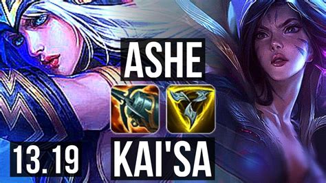 ASHE Thresh Vs KAI SA Nami ADC 7 0 8 Godlike 300 Games NA