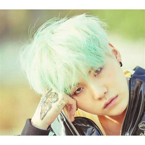 Green Kpop Hair K Pop Amino