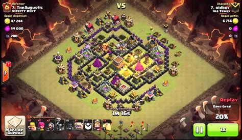 Golem E Corredor Cv Th Guerra De Clans Youtube