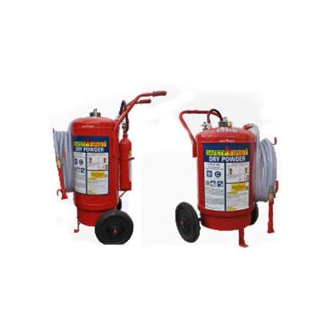 Metal And Pvc Abc Trolley Mounted Fire Extinguishers At Best Price In