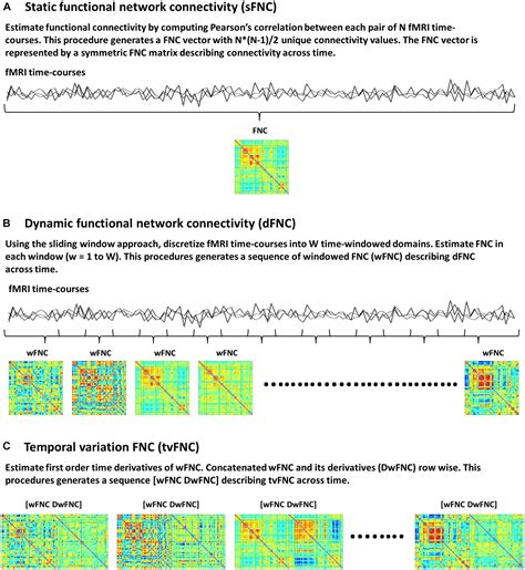 Frontiers Characterizing Whole Brain Temporal Variation Of Functional