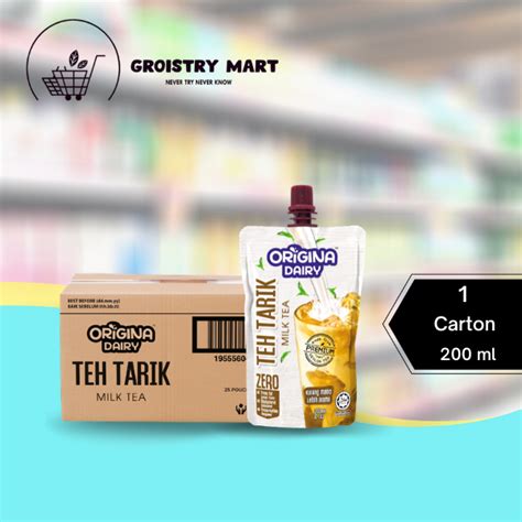 Origina Dairy Milk Tea 25 X 200ml 1 Carton Lazada