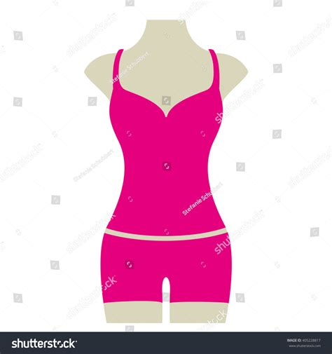 Pink Bikini Stock Vector Royalty Free Shutterstock