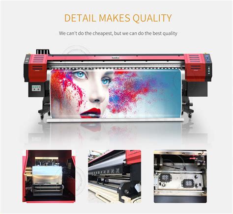 Wholesale Large Format Ft M Eco Solvent Printer With Double Xp