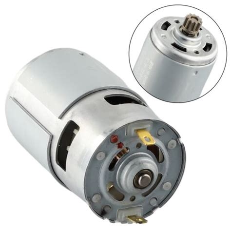 Rs Dc Motor Power Reciprocating Saw Motor With Tooth Gear For