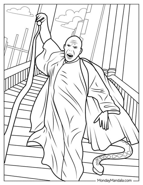 Harry Potter Coloring Pages Free Pdf Printables In Harry