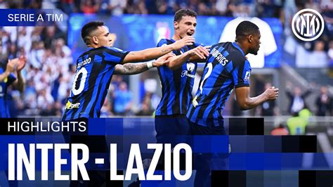 A Special Day 🏆⭐⭐ Inter 1 1 Lazio Highlights Serie A 2324 ⚫🔵🇬🇧