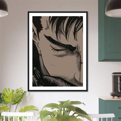 Berserk Affiche Berserk Art Mural Berserk Toile Guts Etsy France