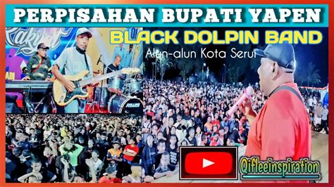 PERPISAHAN BUPATI YAPEN BERSAMA MASYARAKAT KOTA SERUI YouTube