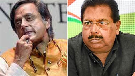 Will Accept Shashi Tharoor Warmly If He Wants To Join Us Says Kerala Ncp Chief Congress Mp