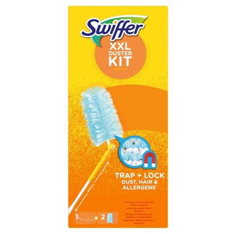 SWIFFER DUSTER XXL MIOTEŁKA KURZU KURZAWKA TELESKOPOWA 2X ZAPAS OUTLET