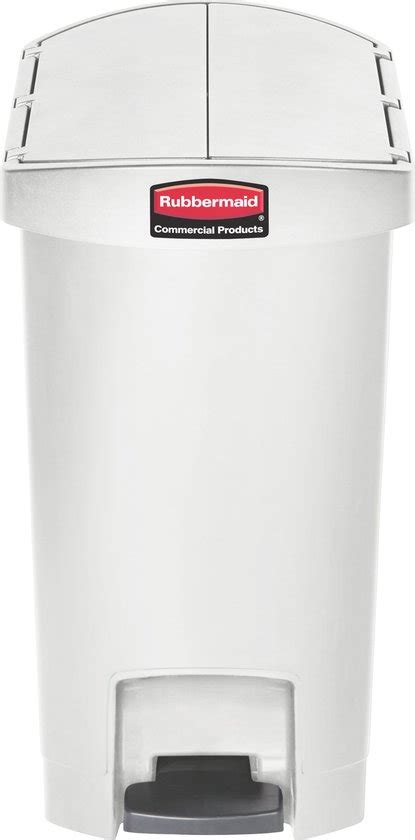 Rubbermaid Slim Jim Step On Container End Step Kunststof 30 Ltr