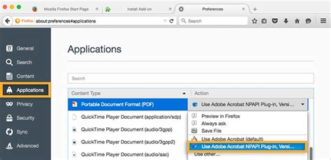 Configure Browser To Use The Adobe PDF Plug In To Open Online PDF Files