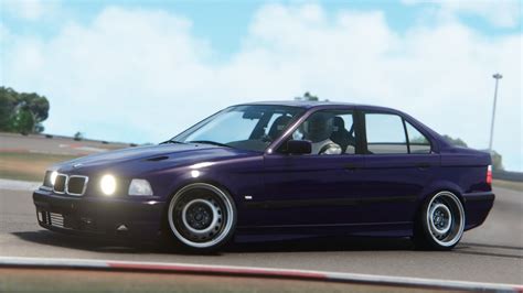 BMW E36 SEDAN V8 LS7 BRASILIA KART TRACK ASSETTO CORSA PC GAME